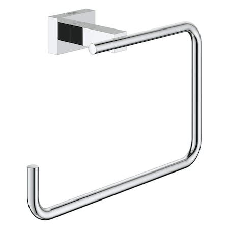 Grohe Essentials Cube 8-in. Towel Ring, Brushed Nickel 40510EN1